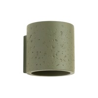 Wandleuchte Beton OlivgrüN G9 Schlafzimmer T:12 Cm Up Down Wandlampe Indirekt