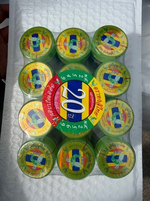 12 x Thai Compound Kräuter Inhalator STUFFY NOSE FORMULA 2