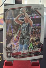 2025 Panini Prizm WNBA - Brionna Jones #107 White Seismic Prizm