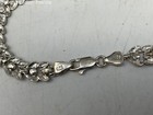 Silver Stamped/Unstamped Chain-Pendant-Bracelet-Earrings-Rings (6 Pcs) 33.5g — photo 9