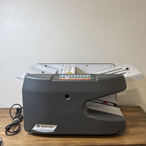 Martin Yale 1611 Tabletop Paper Folding Commercial Machine