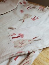 NWT Carter's Toddler 2-Piece Bunny Floral Snug Fit Cotton Pyjamas 3T