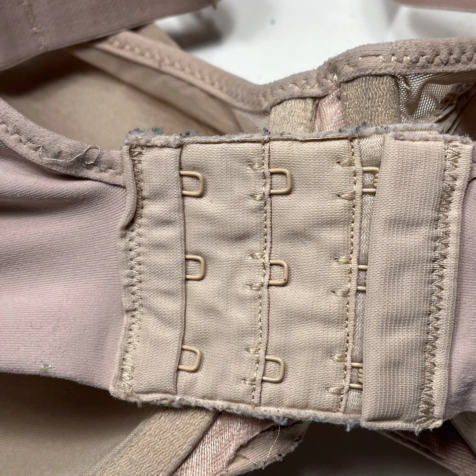 Bali Bra Women 42D Beige Underwire 3439 One Smooth U Ultra Lite Shaping Comfort - Image 3 of 4