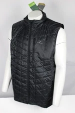 LL Bean Men's Packaway Vest Primaloft Size 3XL Tall Black Quilted Insulated