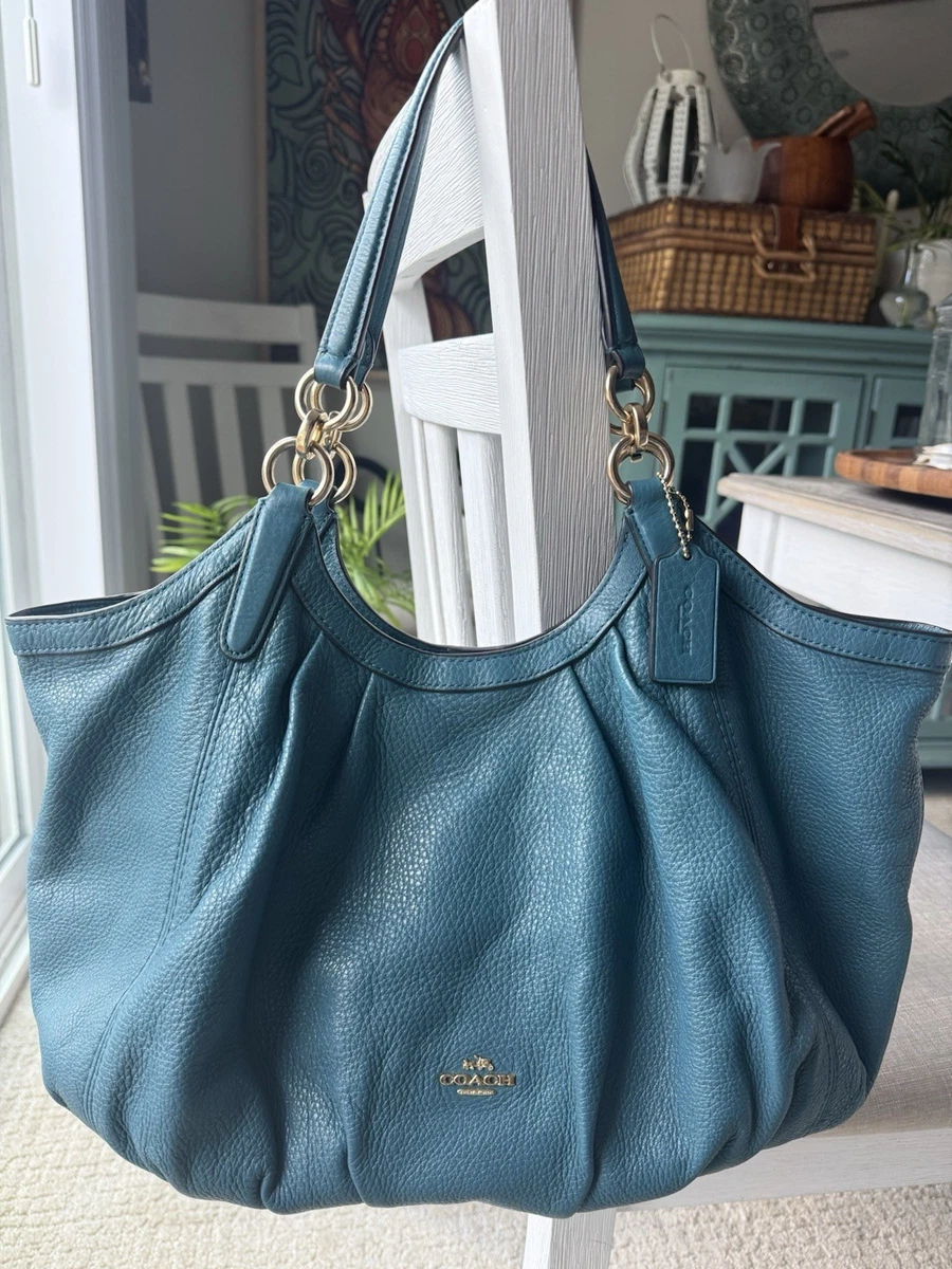 Coach Blue Solid Bags & Handbags for Women for sale | eBay