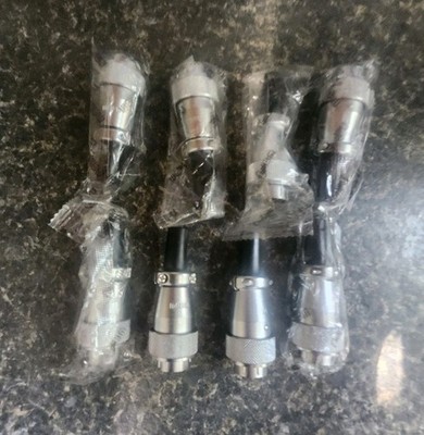 WS16 IP68 Connector 4 Pin High Voltage Waterproof Connector Plug Male Socket 8pc