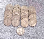 1 Roll Silver Washington Quarters +1