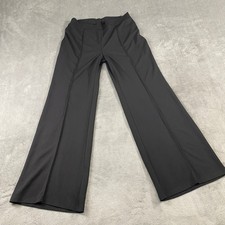 Fashion Nova Pants Women's Size 1X Black Wide Leg High Waist Flare Trouser