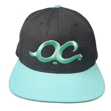 OC Logo Snapback Cap Multicolor One Size Adjustable Embroidered Vented Holes
