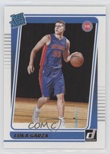 2021-22 Panini Donruss Rated Rookie Luka Garza #214 Rookie RC 0ja8