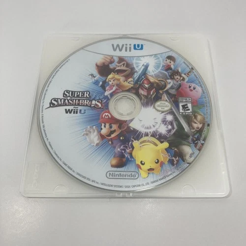 Super Smash Bros. - Disc Only (Nintendo Wii U, 2014) Tested Works