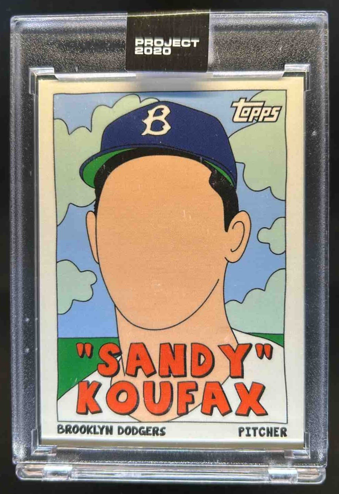 2020 Topps Project Sandy Koufax #76 Dodgers