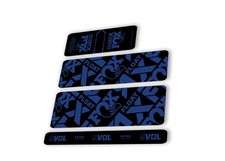 Fox 2022 Float X Performance Rear Shock Suspension Sticker Decal Dark Blue