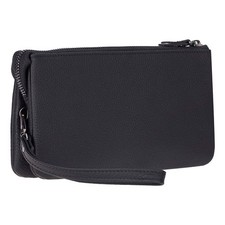 Majeste Leather Clutch Bag