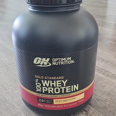 Optimum Nutrition Gold Standard Whey Protein French Vanilla Crème 5lb 24g