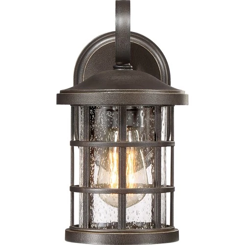 Quoizel CSE8406PN Crusade 11" Outdoor Wall Lantern in Palladian Bronze - Picture 3 of 4