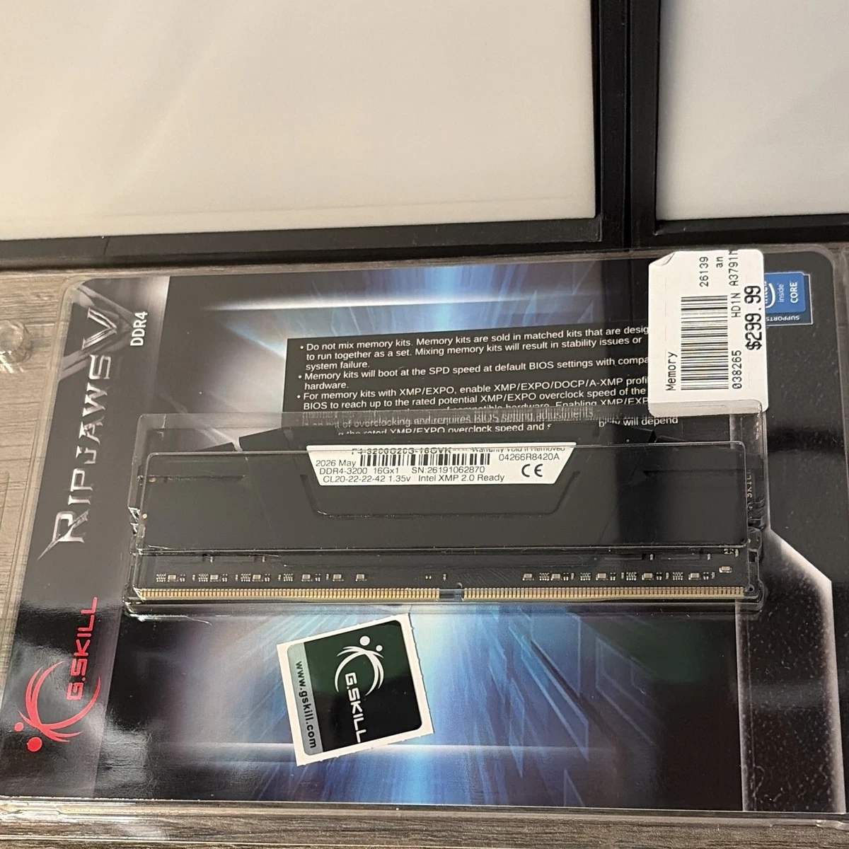 Preços baixos em Computador G. SKILL PC4-25600 (DDR4-3200