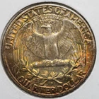 1958-D Washington 90% Silver Quarter Gem BU Uncirculated - Mint Set Toned