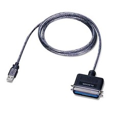ELECOM USB to parallel printer cable 1.8m graphite UC-PGT Printer Japan