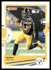 2020 Donruss #217 Benny Snell Jr. Pittsburgh Steelers football card