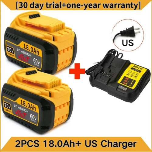 For DEWALT 20V For Flexvolt 20V/60V MAX DCB609 DCB547-XJ DCB205 DCB200 DCB182 - Picture 23 of 24