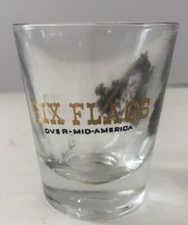 Six Flags Over- Mid America, The Flume Shot Glass, COMBINED SHIPPING (SEE STORE)