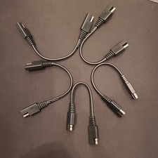 5 Pcs SAE to SAE Cable. 8 Inches Long