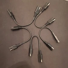 5 Pcs SAE to SAE Cable. 8 Inches Long