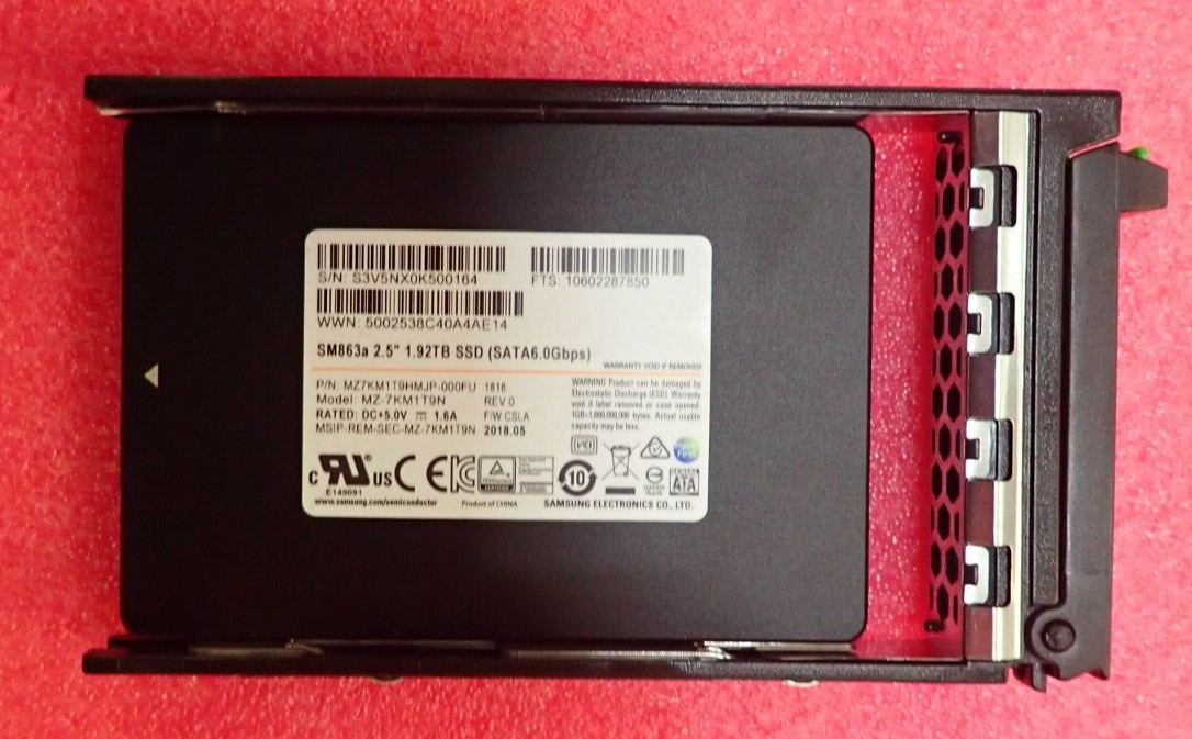 Fujitsu 1.92TB 2.5 