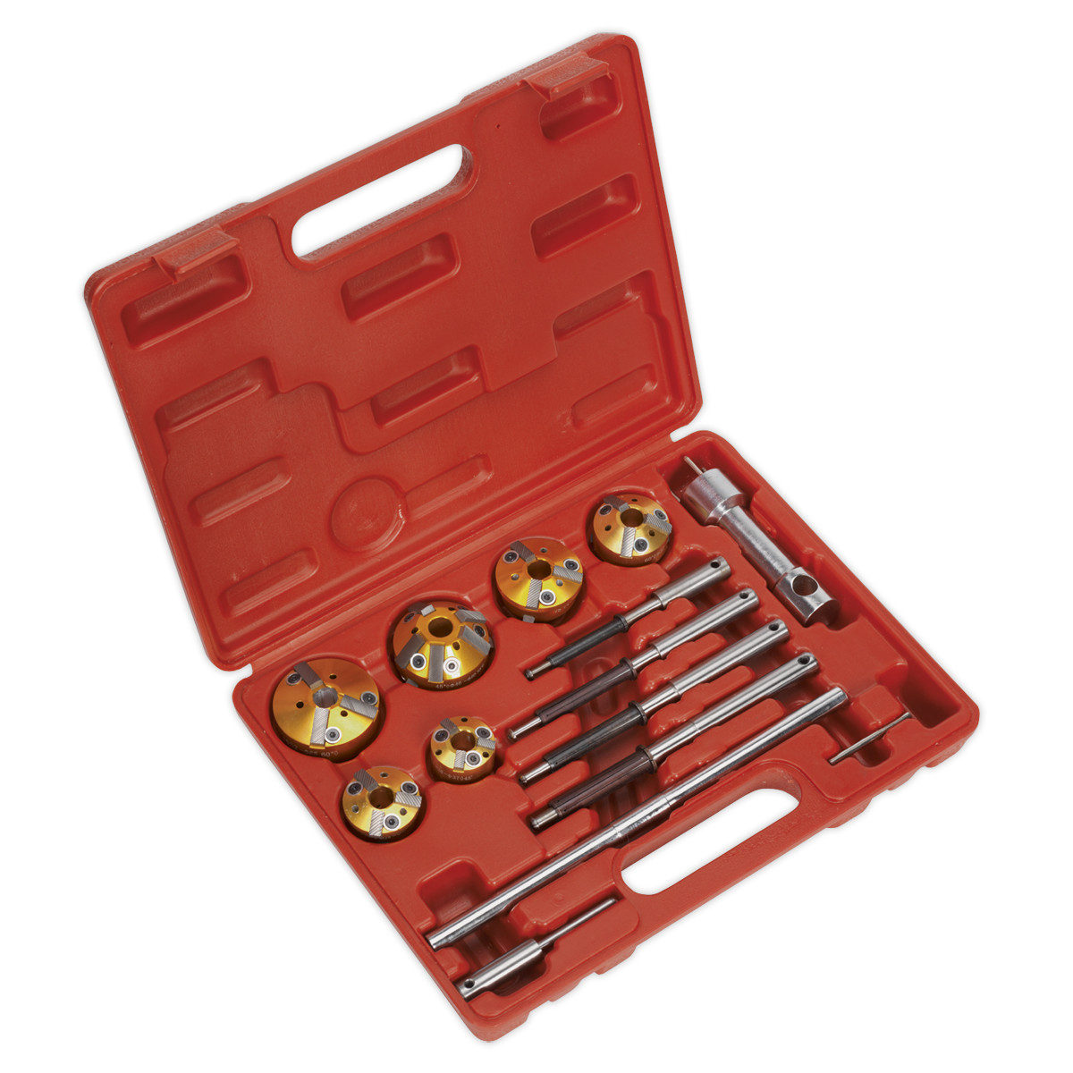 Sealey Valve Seat Cutter Set 14pc Garage Workshop DIY