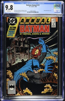 Batman Annual #12 CGC 9.8 WP NM/MT    Kaluta Cover / Breyfogle Art / DC 1988