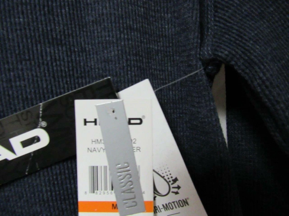 Camisa gofre térmica Head para hombre talla mediana Dri-Motion Performance A1 1490 Foto 4 de 4