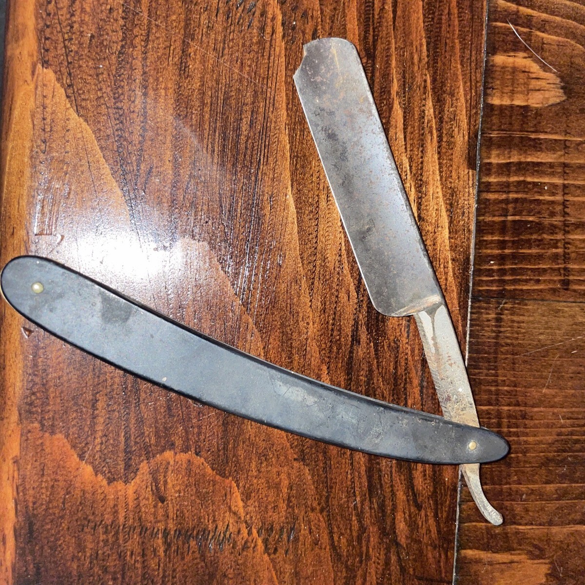 Vintage 西洋剃刀 HILLMAN 780 SUPREME RAZOR Vintage Antique STRAIGHT RAZOR Geneva Cutlery Co USA Barber