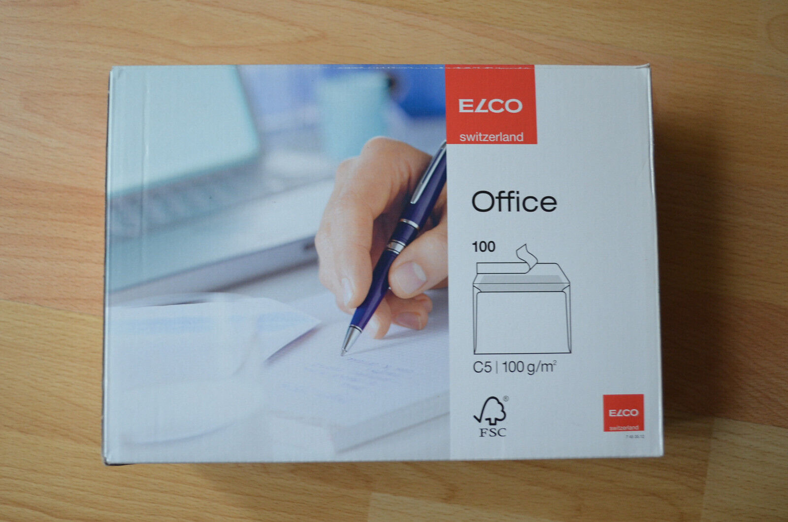 400x Envirelope Brief Umschlag DIN Lang Fenster und 90x ELCO Office DIN C5 weiß