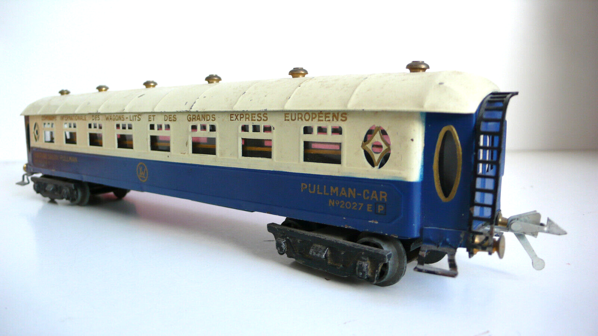 Voiture Voyageurs SNCF échelle O - Tôle LR - 32 Cm - Années 50 - Bon état