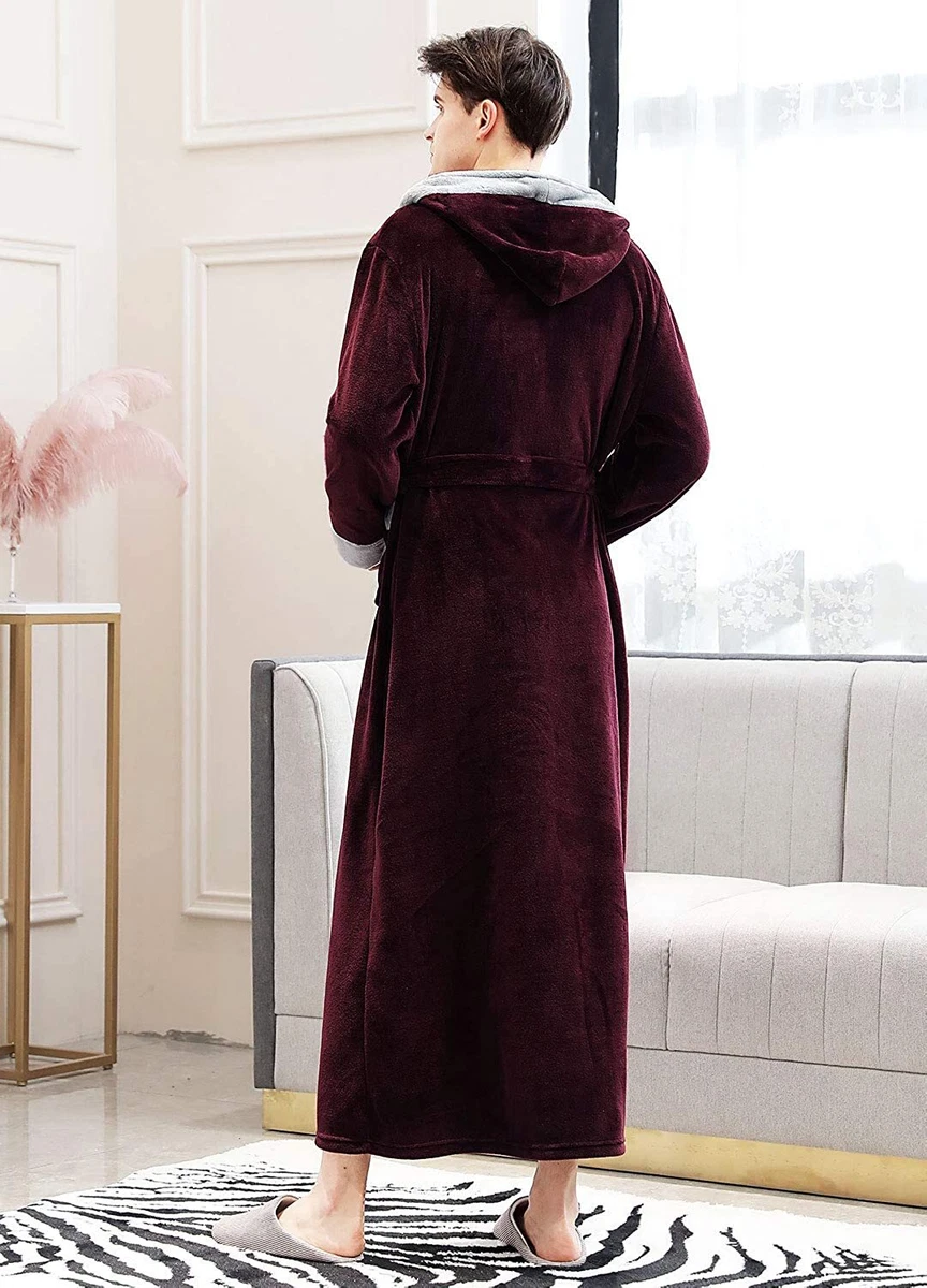 Hooded Velour Robe, Sleepwear