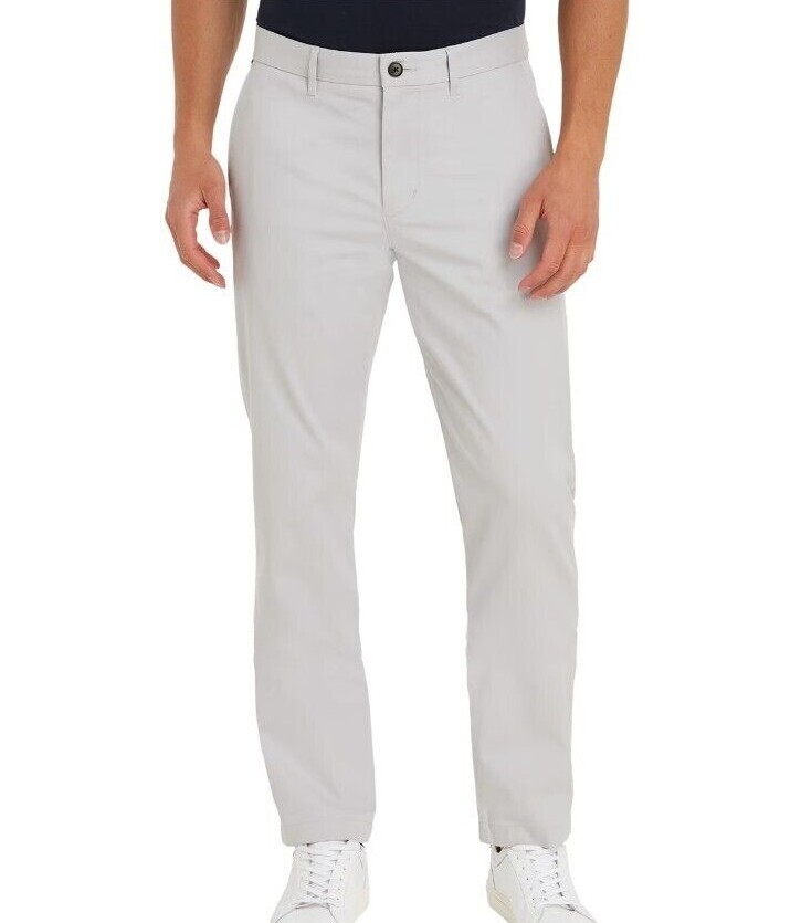 Tommy Hilfiger Premium Denton Fitted Straight Stretch Chinos in