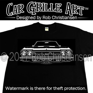 Car Grille Art™ T-Shirt, 1969 Chevelle 