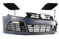 Coperchi per fari Coperture SRA Sistema di rondelle per paraurti per VW Golf 6 V