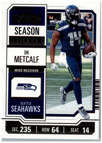 2023 Panini Contenders DK Metcalf #89