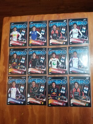 F2 HERO 2022 Topps F1 Turbo Attax 2022 Formula 1 Cards!!!    