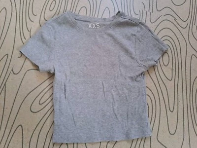 T-Shirts Shirt XXS Mädchen Grau - Bild 1 von 2