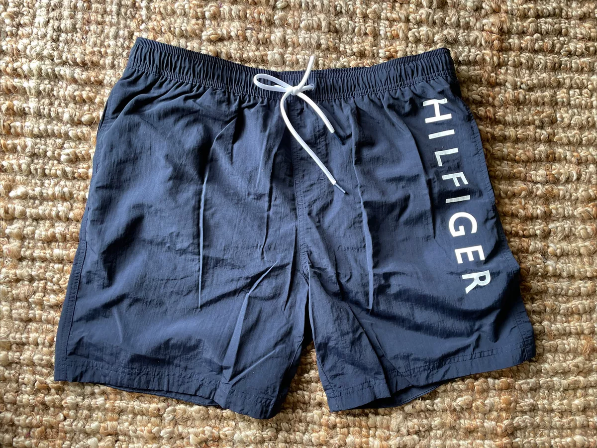 NEW Tommy Hilfiger Swim Trunks Size XL Blue Short Maillot | eBay