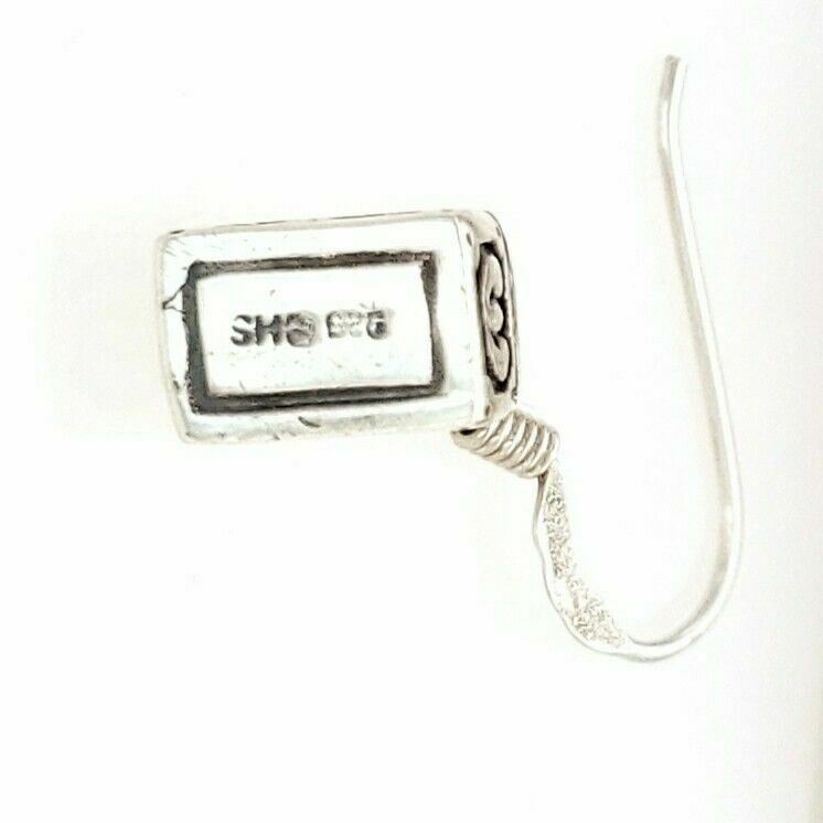 Designer SH Signed Solid Sterling Silver Chest Da… - image 2