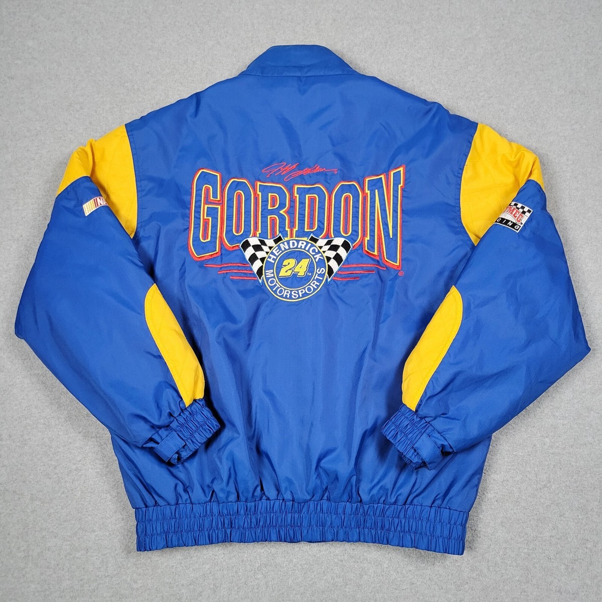 Jeff Gordon Hendrick Motorsports Jacket Men Medium Nutmeg NASCAR