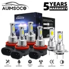 For Chevy Traverse 2013-2018 6x LED Headlight High Low Beam Fog Light Bulbs Kit