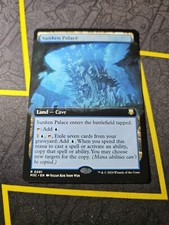 Sunken Palace - Rare Extended Art - Modern Horizons 3 - Magic The Gathering 