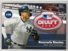 2020 Topps Series 2 Draft Day Medallion Relic Giancarlo Stanton