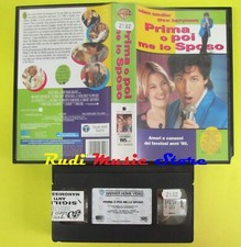 VHS Film Früher oder später Ich Der Bräutigam 2000 Sandler Barrymore WARNER (F144) keine DVD