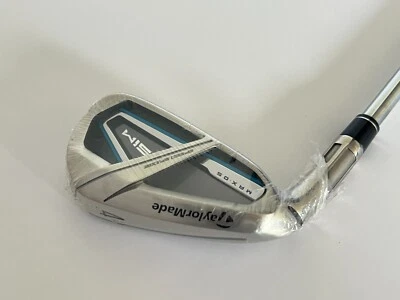 LEFT HANDED TAYLORMADE SIM MAX OS 4 IRON REGULAR FLEX STEEL SHAFT - Image 1 of 4